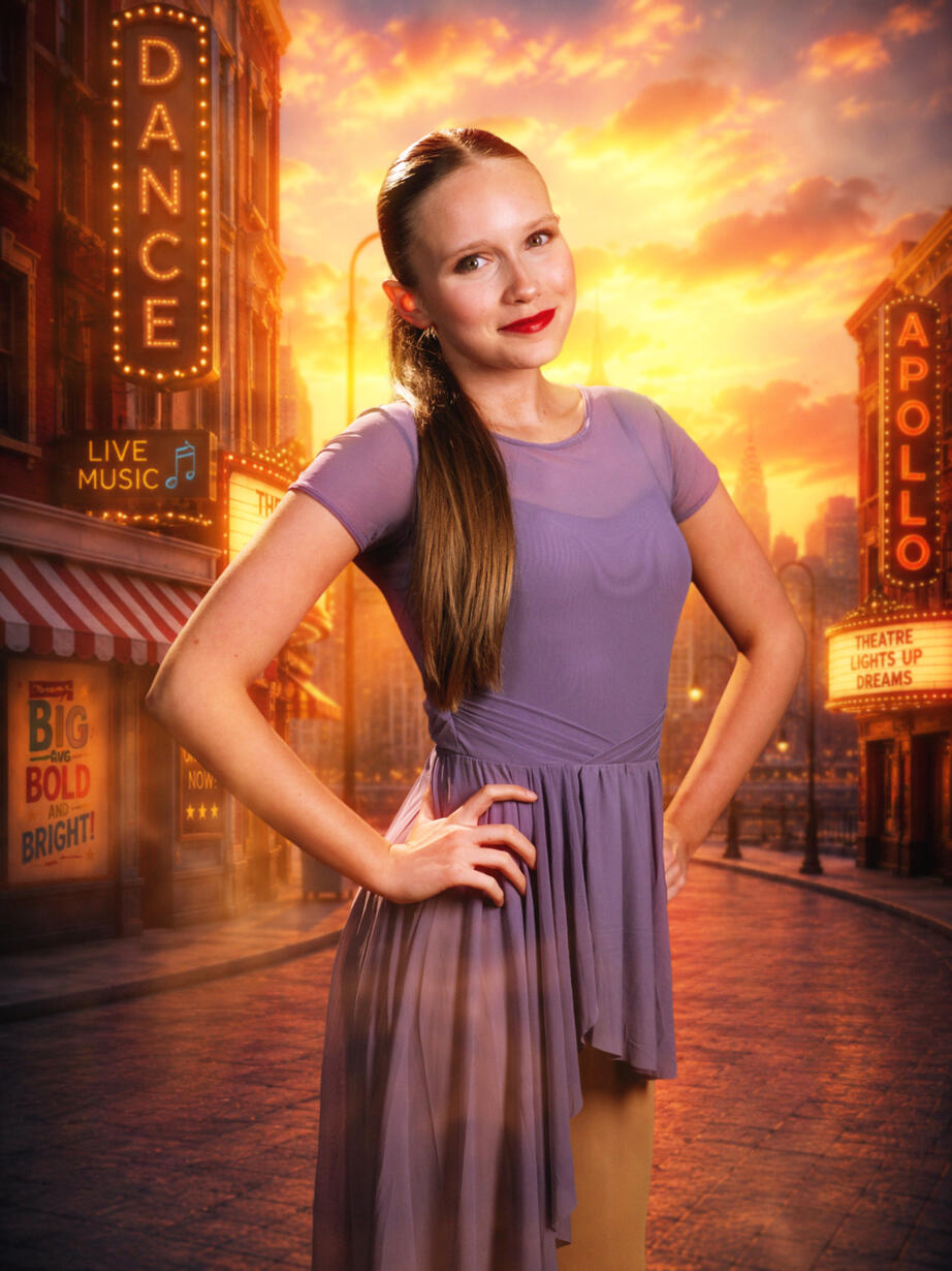 Portrait dance photography (Stage show)